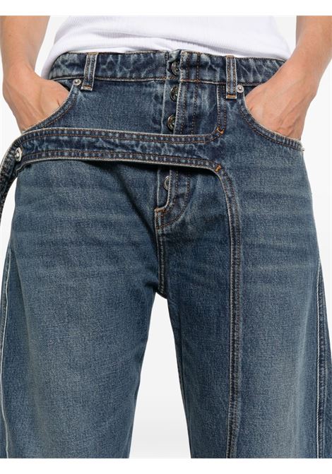 jeans denim strap donna blu JEAN PAUL GAULTIER | 25/03-W-TR009-D02457